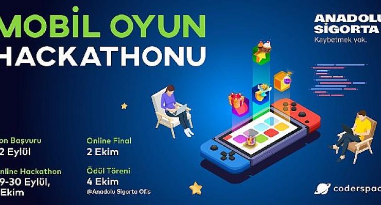 Anadolu Sigorta Mobil Oyun Hackathonu’na Başvurular Başladı
