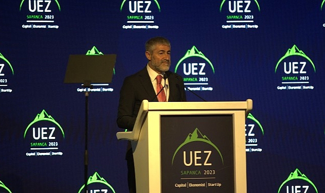 Hayat Holding ana sponsorluğunda gerçekleşen UEZ 2023, T.C. Hazine ve Maliye Bakanı Doç. Dr. Nureddin Nebati'nin açılış konuşmasıyla başladı
