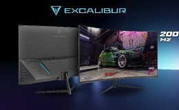 Excalibur 23.8" Curved Monitör 200HZ yenileme hızıyla oyunseverleri büyülüyor