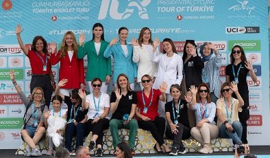 59.Cumhurbaşkanlığı Türkiye Bisiklet Turu'na Değer Katan Kadınlar