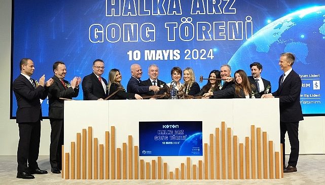 Borsa İstanbul'da gong, Koton için çaldı
